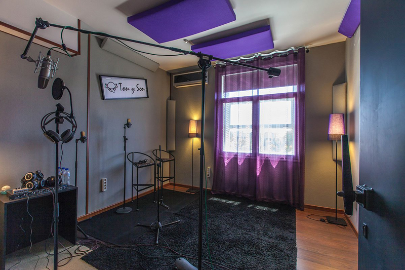 Sala de grabación profesional