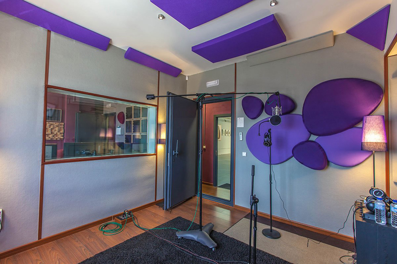 Control room del estudio