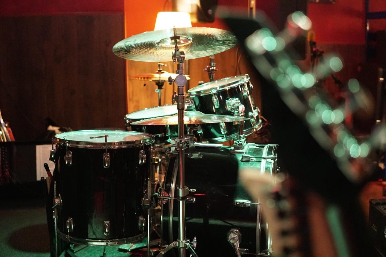 Interior de local de ensayo profesional