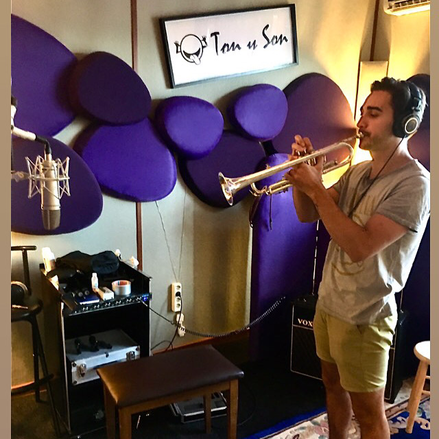 Sesión de grabación - Ton y Son